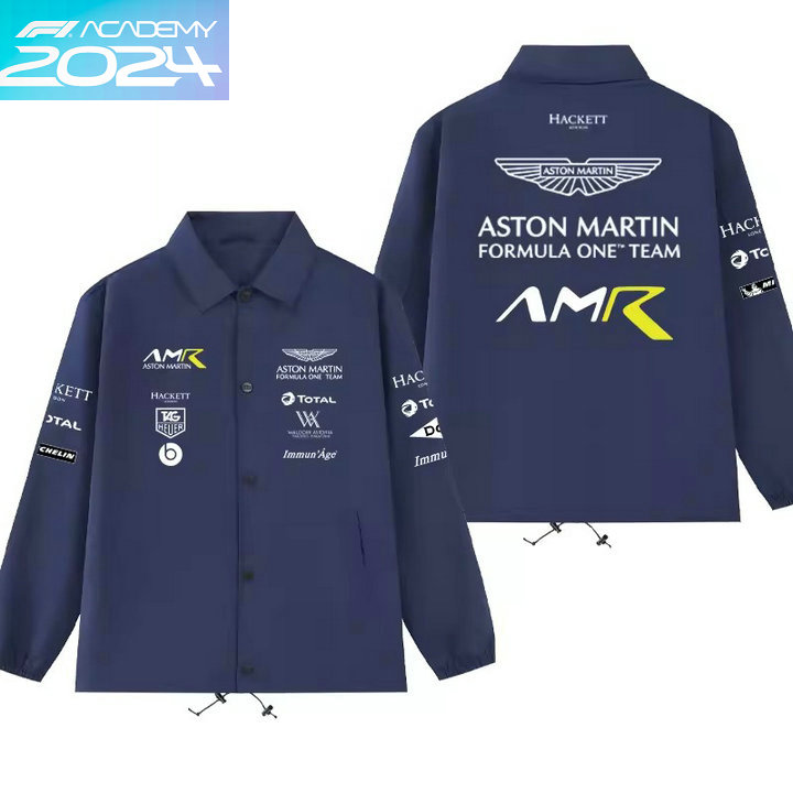 2024 Veste Aston Martin Hackett AMR Homme Surchemise Hiver